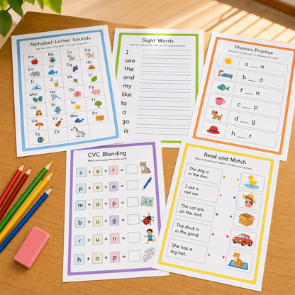 NeuroKids Reading System™ 100+ Activities to Help Your Child Read with Confidence and Stop Falling Behind